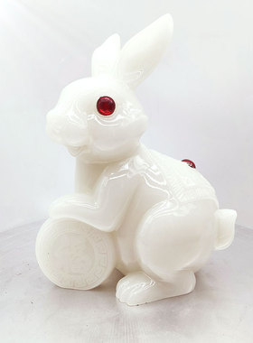 生肖兔摆件酒柜摆设商务礼品