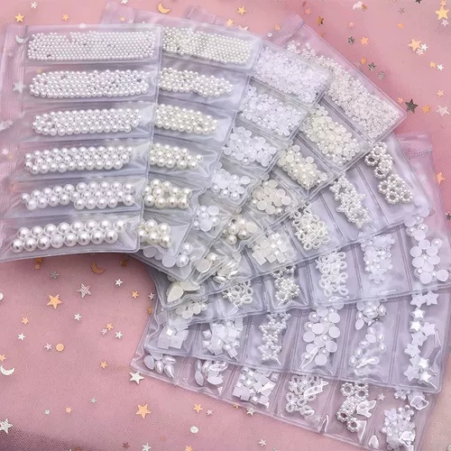 Бусины для маникюра, японский трехмерный смешанный аксессуар для ногтей