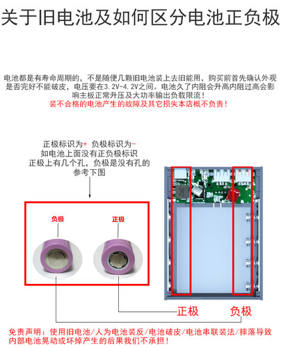 磁吸无线充8节6节4节18650锂电池盒免焊接diy外壳数显移动电源盒 - 图0