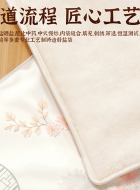 暖宫护腰带盐袋海盐热敷包电加热理疗艾灸艾草腰腹部姨妈肚子神器