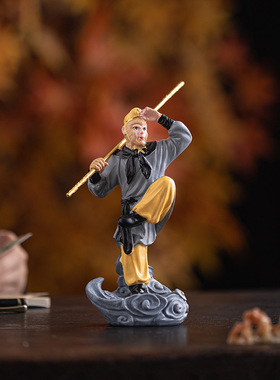 西游记师徒四人摆件孙悟空猪八戒沙僧唐僧倒流香炉家居装饰品