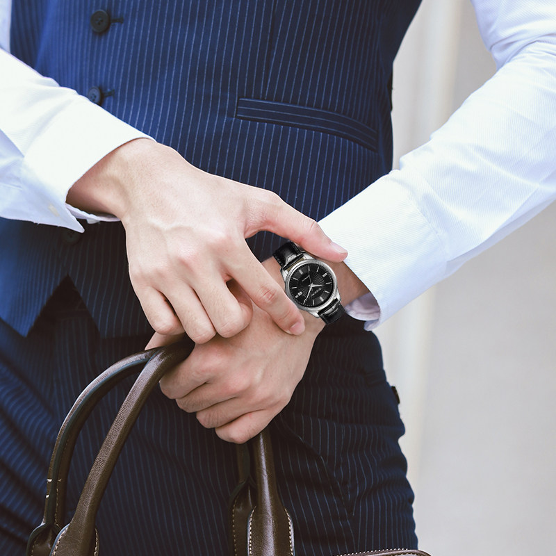 罗西尼官方新款送礼启迪系列男表 罗西尼茵达美国产腕表