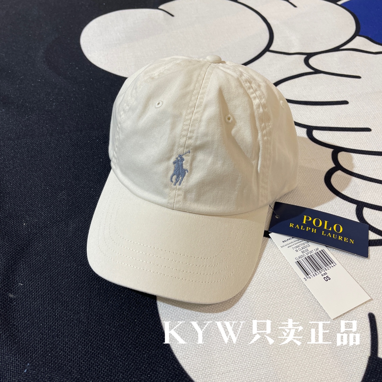 西班牙购回 正品Polo Ralph Lauren拉夫劳伦棒球帽软顶刺绣鸭舌帽