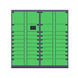Express Smart Storage Cabinet Self -Rifting Cabinet Campus Community Self -Service Cainiao Station Cloud шкаф WeChat