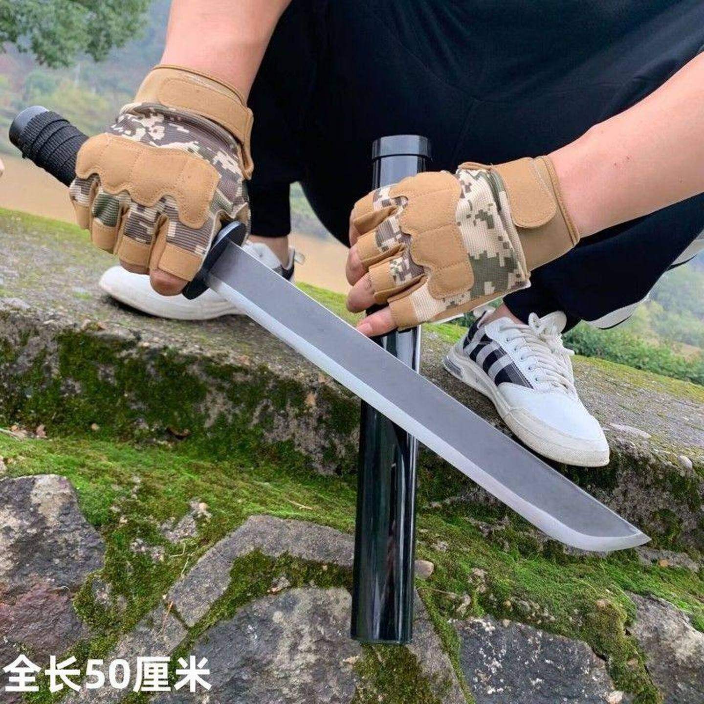 中国唐横刀野外战术龙泉摆件装饰古风开荒户外手工车载合法未开刃,淘宝优惠券,粉丝福利购,淘宝优惠卷