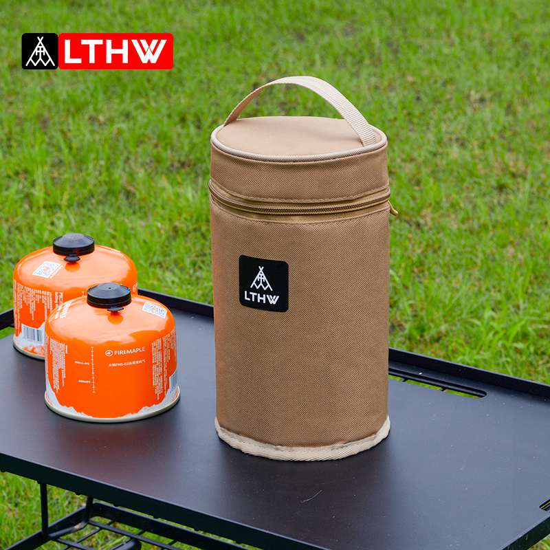 LTHW旅腾户外高山扁气罐收纳包野外便携防撞加厚隔热卡式炉气罐包,淘宝优惠券,粉丝福利购,淘宝优惠卷