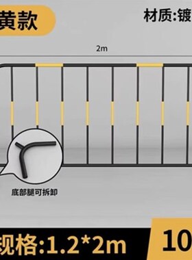 江西铁马护栏马路交通围栏市政道路工地隔离栏施工路障移动防护栏