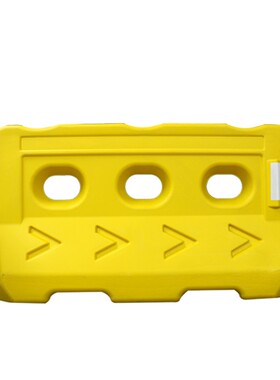 防撞三孔水马围挡1.1米1.8米道路交通施工围栏注水防撞桶隔离墩