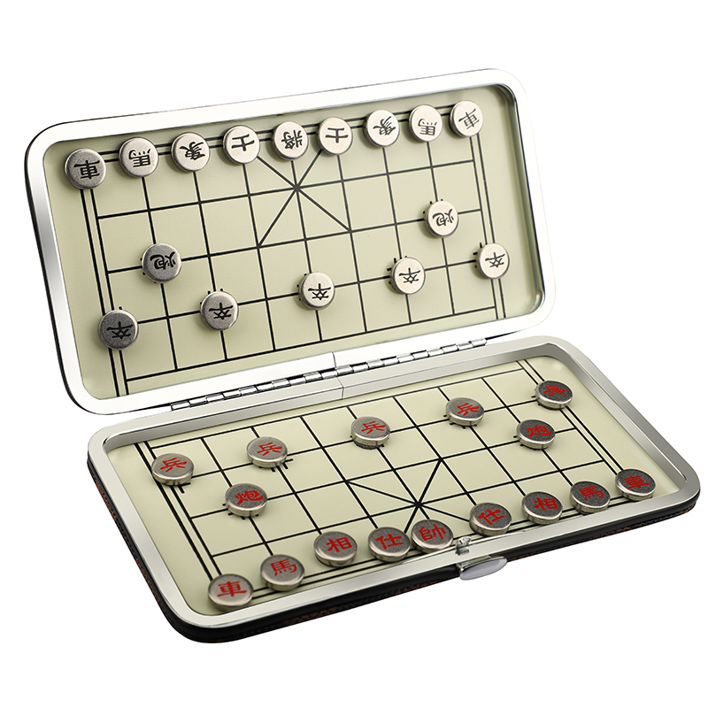 口袋迷你中国小象棋折叠磁性便携式磁石象棋学生磁铁益智棋类 - 图3