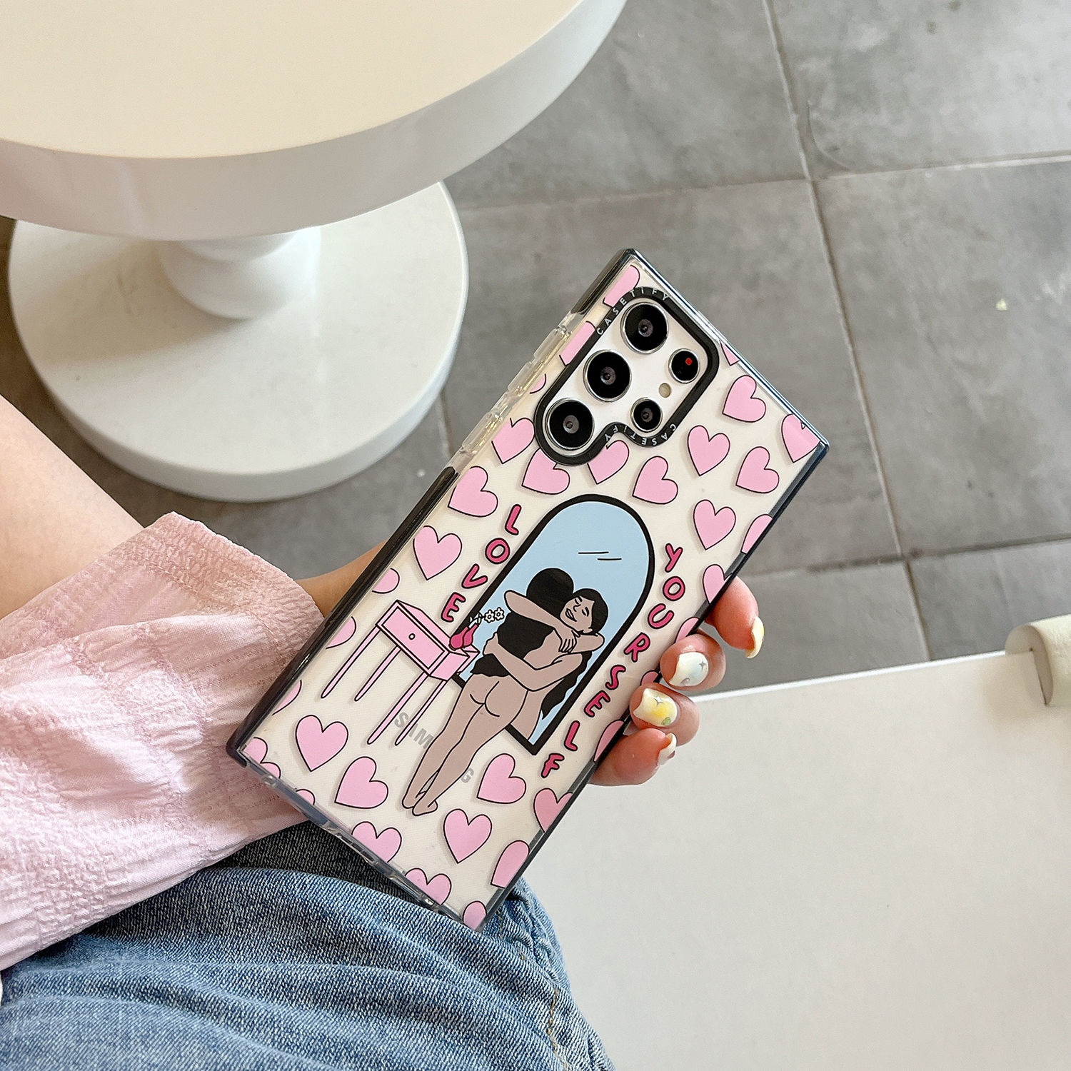 CASETiFY͌联名三星 caseTPU手机保护壳Galaxy软S23/S22Ultra自我关怀S21+20更爱自忆S24/S24+/S24Ultra - 图1