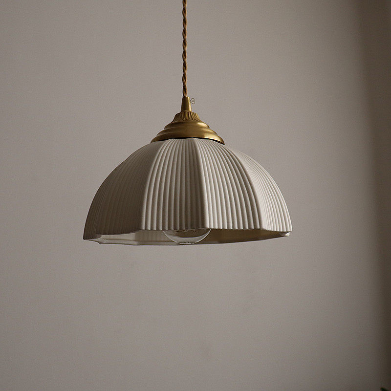 日式复古黄铜陶瓷吊灯简约卧室床头餐厅吧台玄关过道民宿飘窗灯具,淘宝优惠券,粉丝福利购,淘宝优惠卷