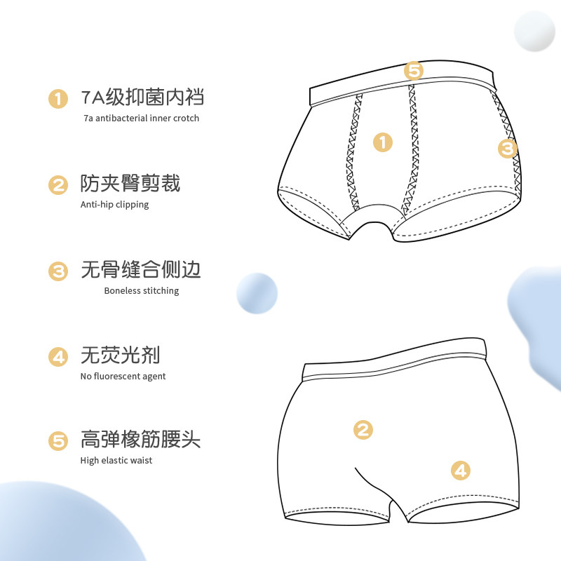 儿童纯棉内裤男童平角裤莫代尔男孩小童中大童四角裤全棉短裤100%,淘宝优惠券,粉丝福利购,淘宝优惠卷