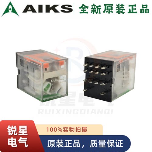 AIKS爱克斯ARN2F ARN3F-2CL-3CL-4CL DC24V DC12V AC220V测试按钮 - 图1