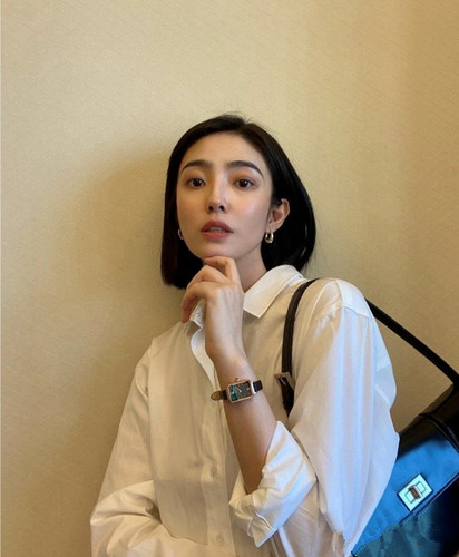 北欧to！不落幕的经典~Capri衬衫~廓形弧形下摆~小刺袖女白衬衫 - 图3
