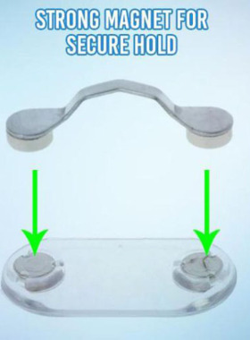 衣领眼镜夹便携式磁力眼镜夹 Magnetic Eyeglass Holder