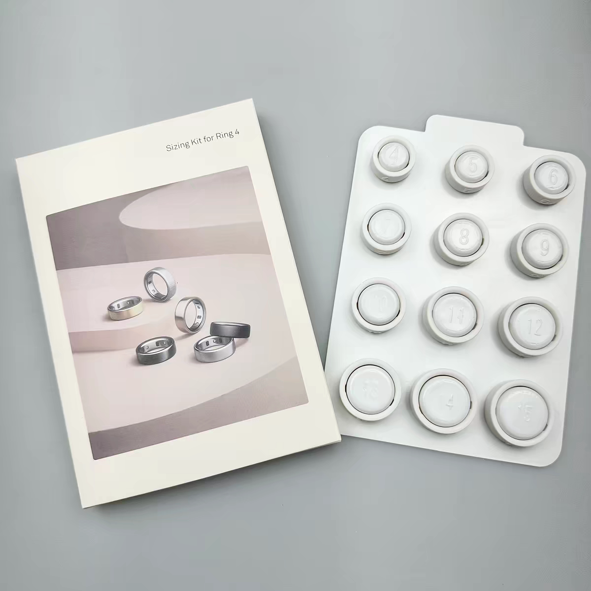 Oura Ring4 smart ring size measurement tool kit ring universal mold number to prevent wrong selection artifact