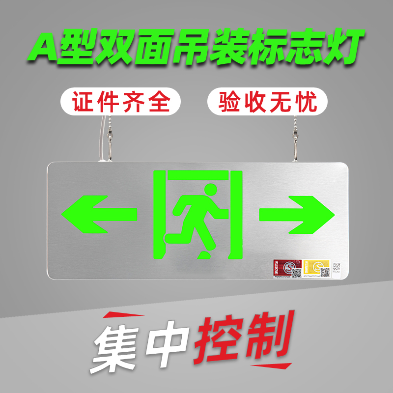 A型智能集中控制24V36V消防联动应急灯照明疏散指示灯EPS供电系统 - 图0