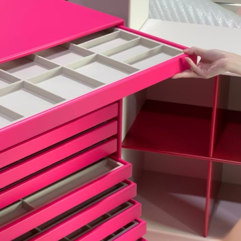 Montana 超大饰品收纳柜首饰柜落地网红博主同款珠宝储物柜定制,淘宝优惠券,粉丝福利购,淘宝优惠卷