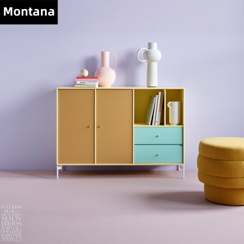 Montana 丹麦客厅餐边柜中古储物边柜儿童卧室收纳多巴胺家具定制 - 图2