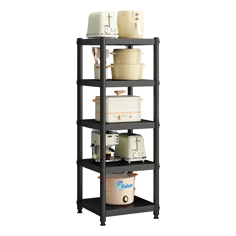 黑色厨房置物架碳钢烤漆50x40x30宽35x45x60收纳架落地多层烤箱架,淘宝优惠券,粉丝福利购,淘宝优惠卷