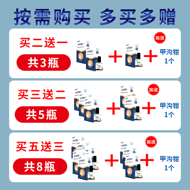 甲床修复生长液cnd指甲蛋白修复液空甲受损再生甲床增厚营养油 - 图2