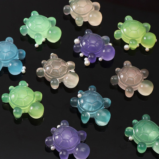 Xiaohongshu – petite tortue lumineuse, jouet à pincer, artefact de décompression, jouet doux et mignon, cadeau pour étudiant