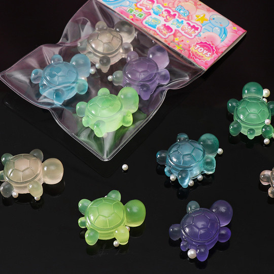 Xiaohongshu – petite tortue lumineuse, jouet à pincer, artefact de décompression, jouet doux et mignon, cadeau pour étudiant
