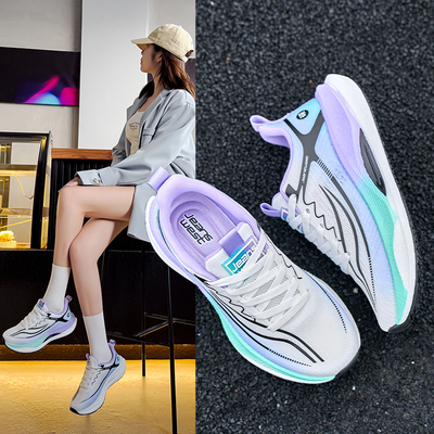 Jeanswest/真维斯跑步鞋男鞋缓震运动鞋