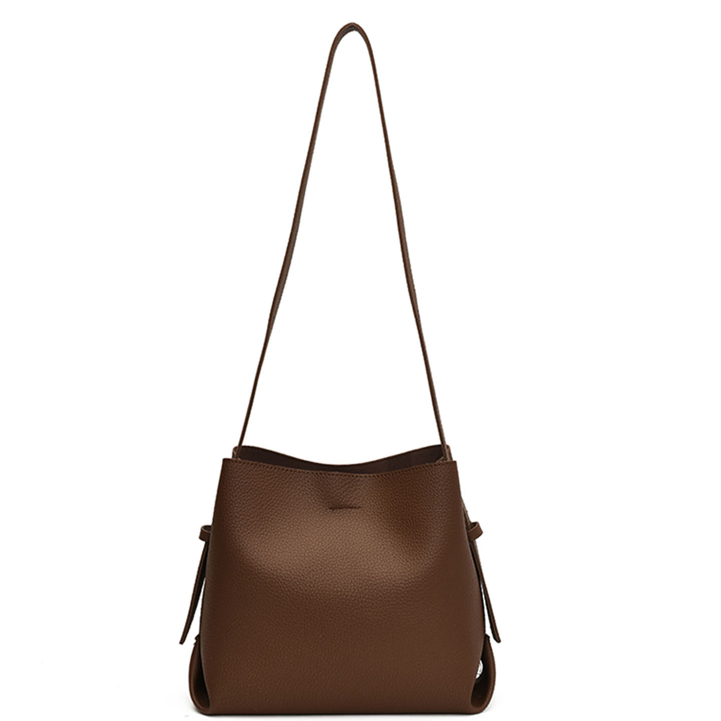 今年流行复古水桶包2025新款大容量女式百搭时尚潮单肩包斜挎包,淘宝优惠券,粉丝福利购,淘宝优惠卷