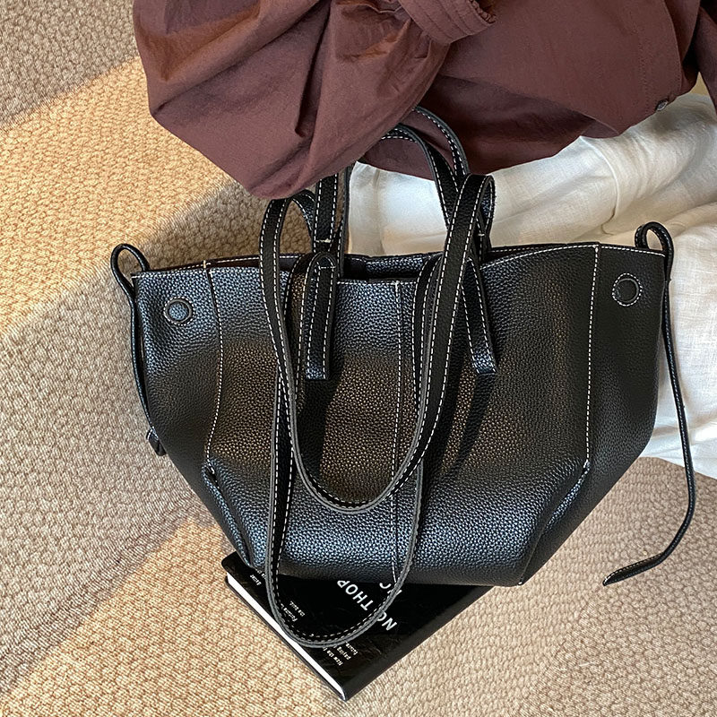 简约百搭通勤手提包高级感时尚单肩包包女2025秋季新款复古腋下包,淘宝优惠券,粉丝福利购,淘宝优惠卷