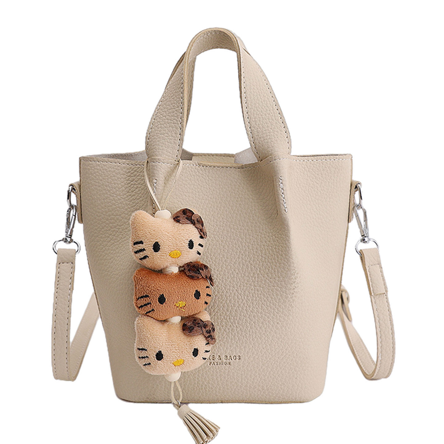 高级感水桶包女2026新款百搭休闲单肩斜挎包简约时尚潮通勤手提包,淘宝优惠券,粉丝福利购,淘宝优惠卷