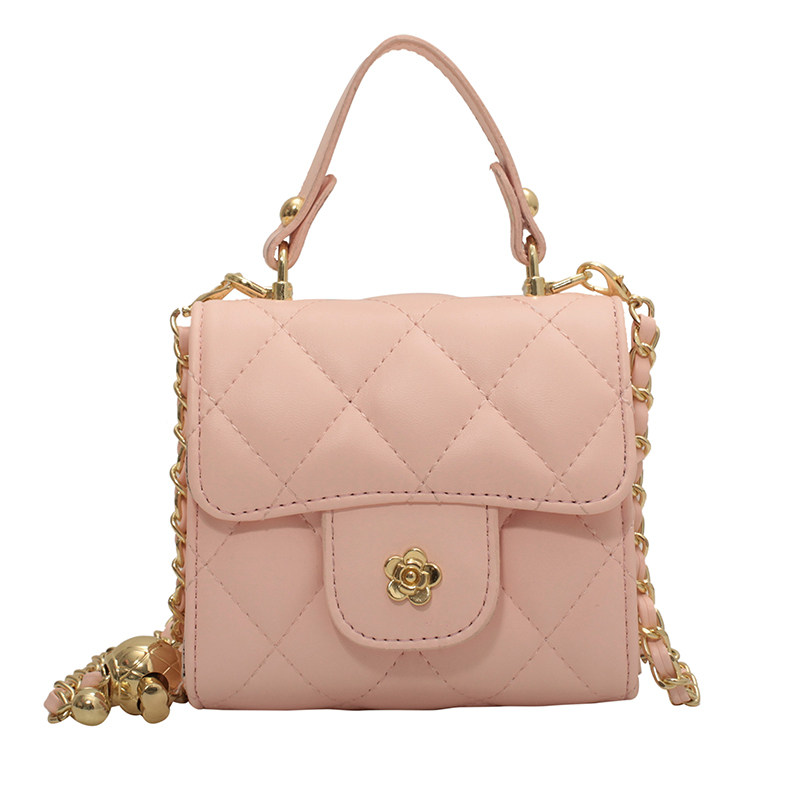 菱格链条迷你包包女春夏2025新款高级感小众手提小方包时尚斜挎包,淘宝优惠券,粉丝福利购,淘宝优惠卷