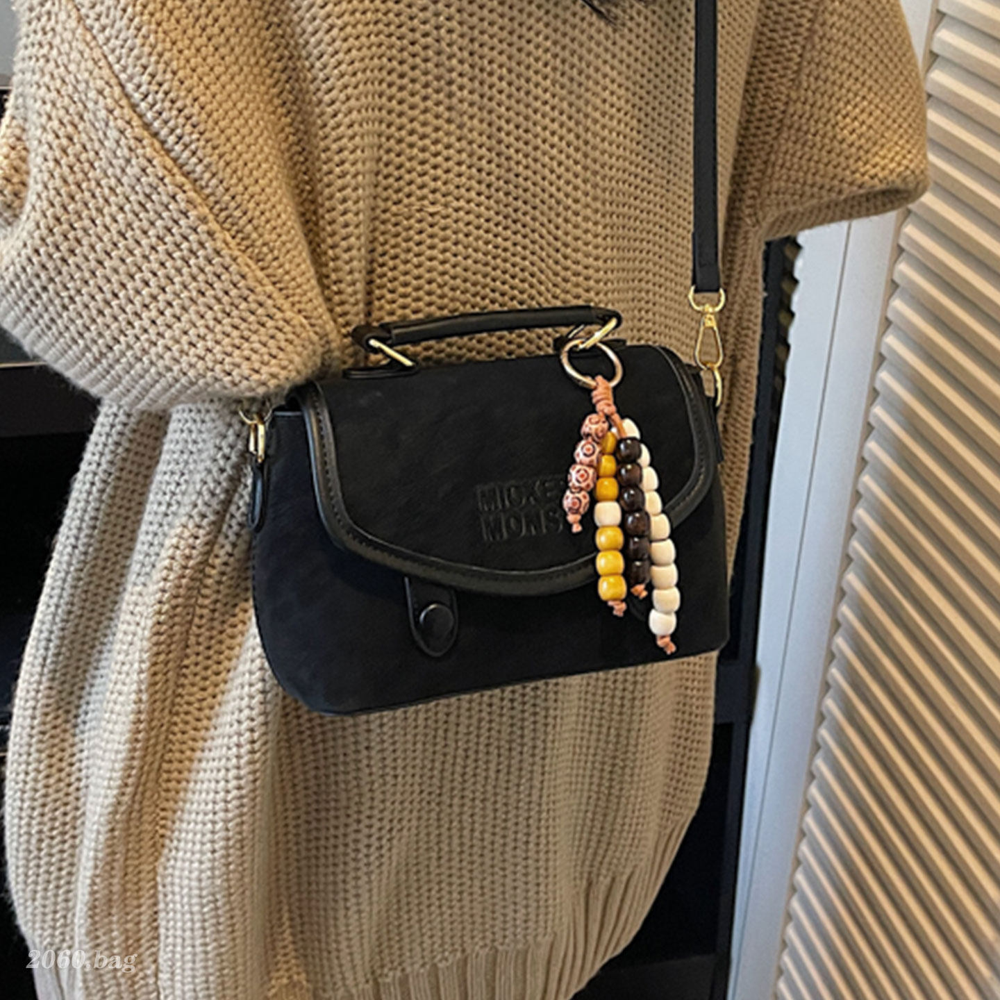 气质时尚百搭通勤洋气高级感单肩斜挎手提2025冬季女式小方包包,淘宝优惠券,粉丝福利购,淘宝优惠卷