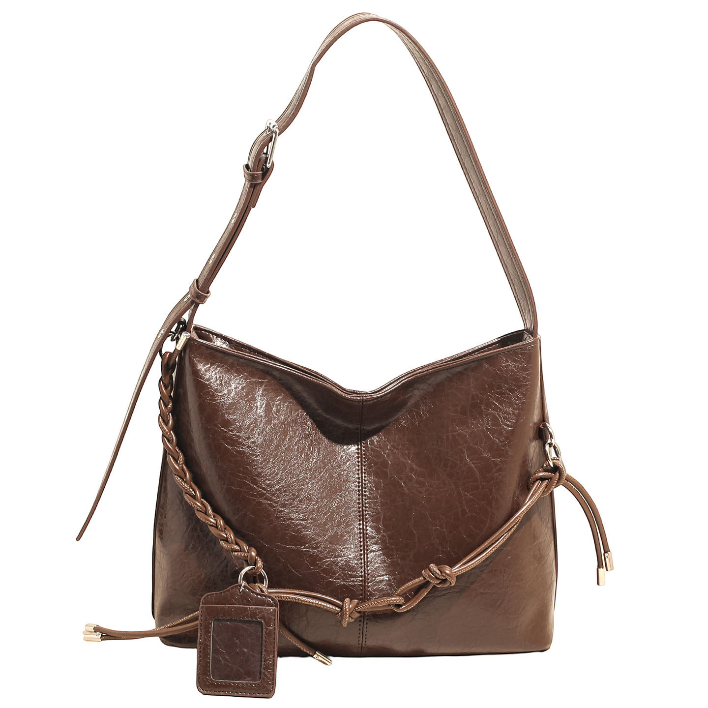 油蜡皮大容量水桶包包2025简约百搭韩版ins气质单肩包女式斜挎包,淘宝优惠券,粉丝福利购,淘宝优惠卷