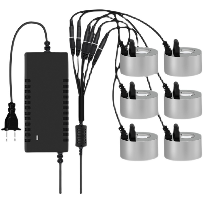 超声波十头雾化板二四六八12头烟雾器假山景观雾化水池鱼池造雾器 - 图3