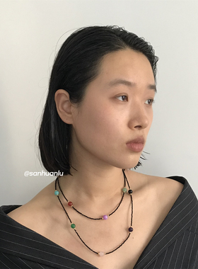 三环路多宝细尖长项链