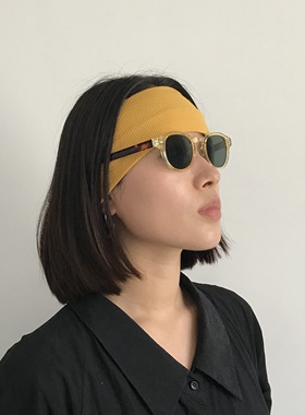 三环路方形树脂框墨镜