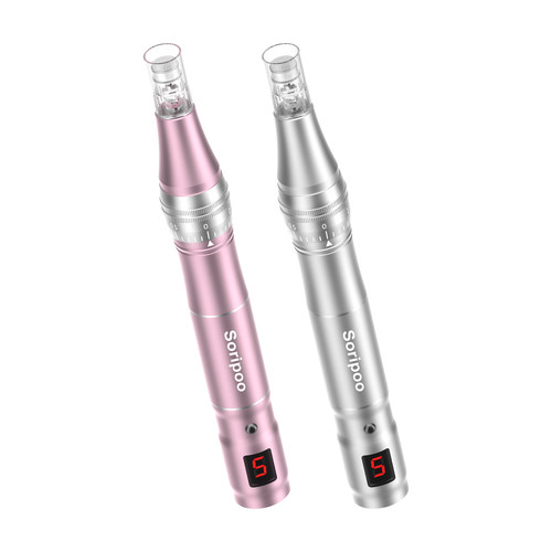 索利普 纳米电动微针仪器水光自打mts导入中胚美容飞梭针头微晶笔 - 图3