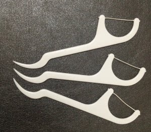 明朗500支家庭装弯钩独立包装牙线牙签与乐德牌0201牙线同款