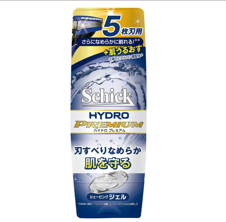舒適schick HYDRO 水次元尊爵玻尿酸透明無泡沫剃鬚啫喱200g 現貨