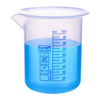 KARTELL plastic beaker 25ml-5000ml imported PP scale beaker can be sterilized by high temperature and high pressure, acid and alkali resistant