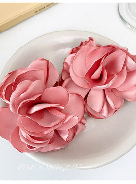 jisoo金智秀同款Flower手花大花朵戒指女指环开口戒舞蹈道具配饰