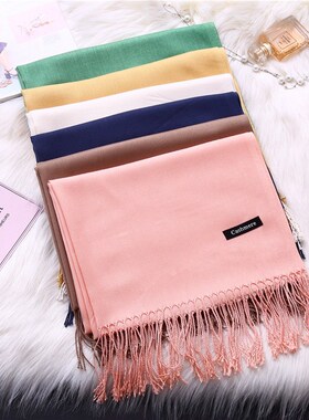 2019 new spring winter scarves for women cashmere head scarf