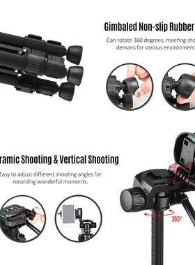 Flexible Portable DSLR / Camera Tripod for Sony Canon Nikon