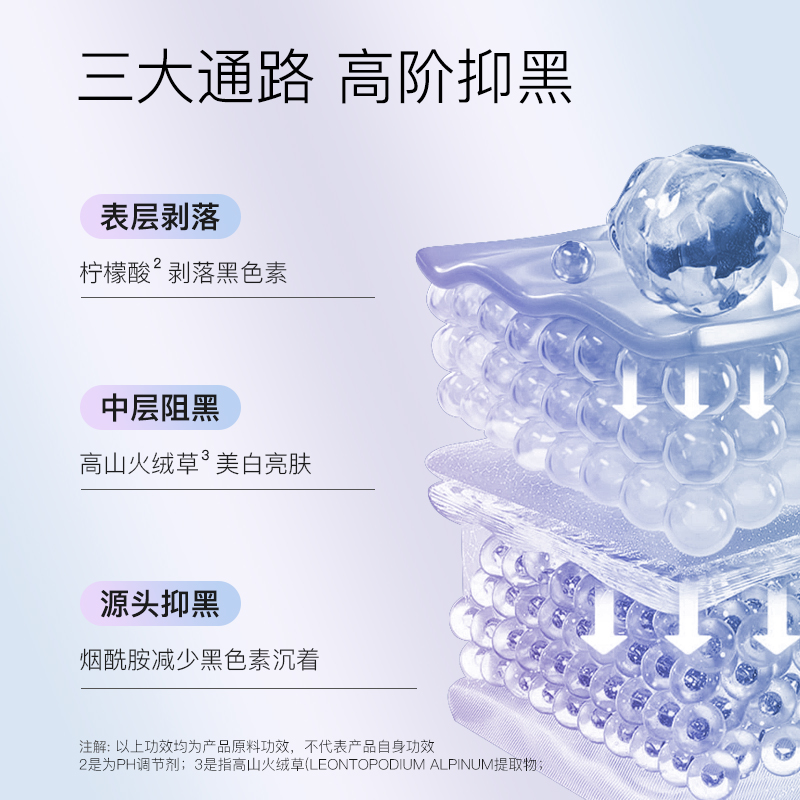 奢思雅美白淡斑精华液改善暗沉烟酰胺提亮