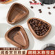 Coffee weighing bean tray walnut coffee hand-brewed Italian style