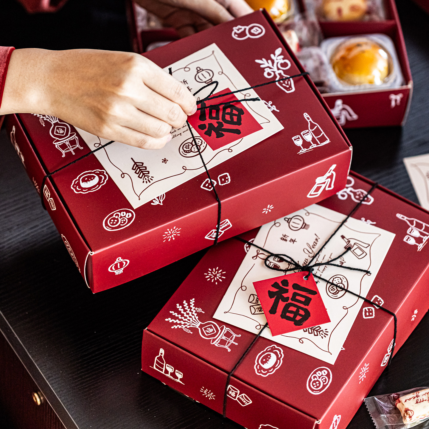 新年2026马年雪花酥糖果包装盒礼盒烘焙牛轧糖曲奇饼干礼品空盒子,淘宝优惠券,粉丝福利购,淘宝优惠卷