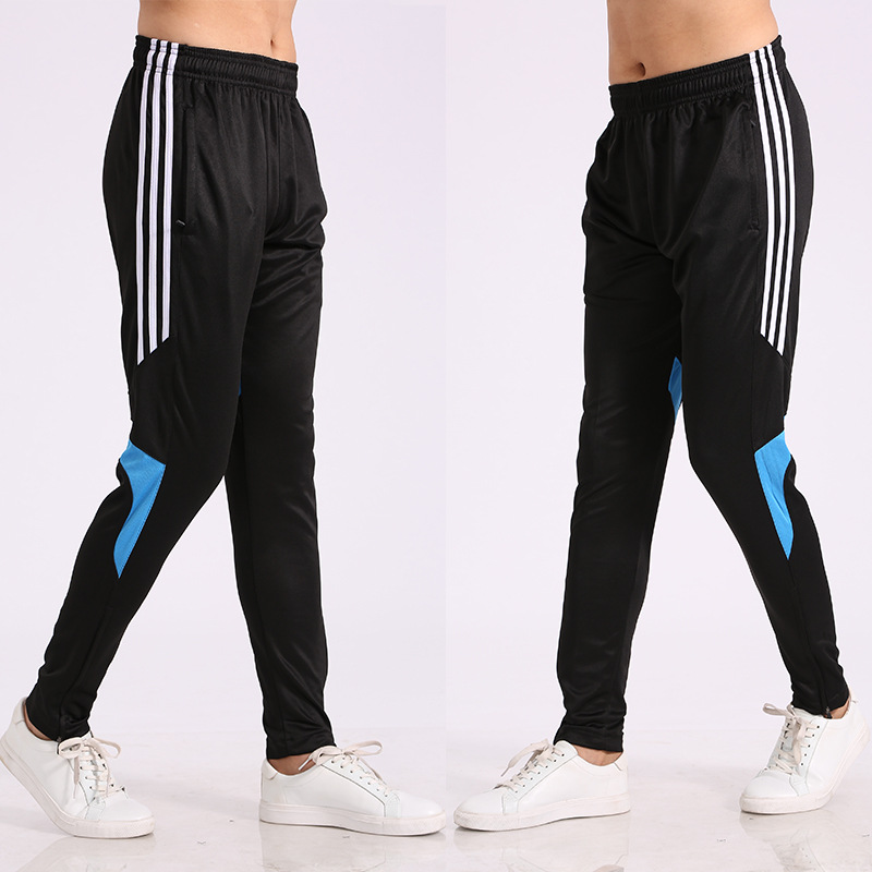 Sports trousers men's leg pants football training trousers-图3