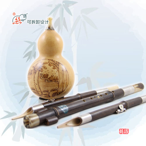 丝语紫竹飘逸款葫芦丝专业演奏大小DC降BAGF调成人儿童传统音古风 - 图3