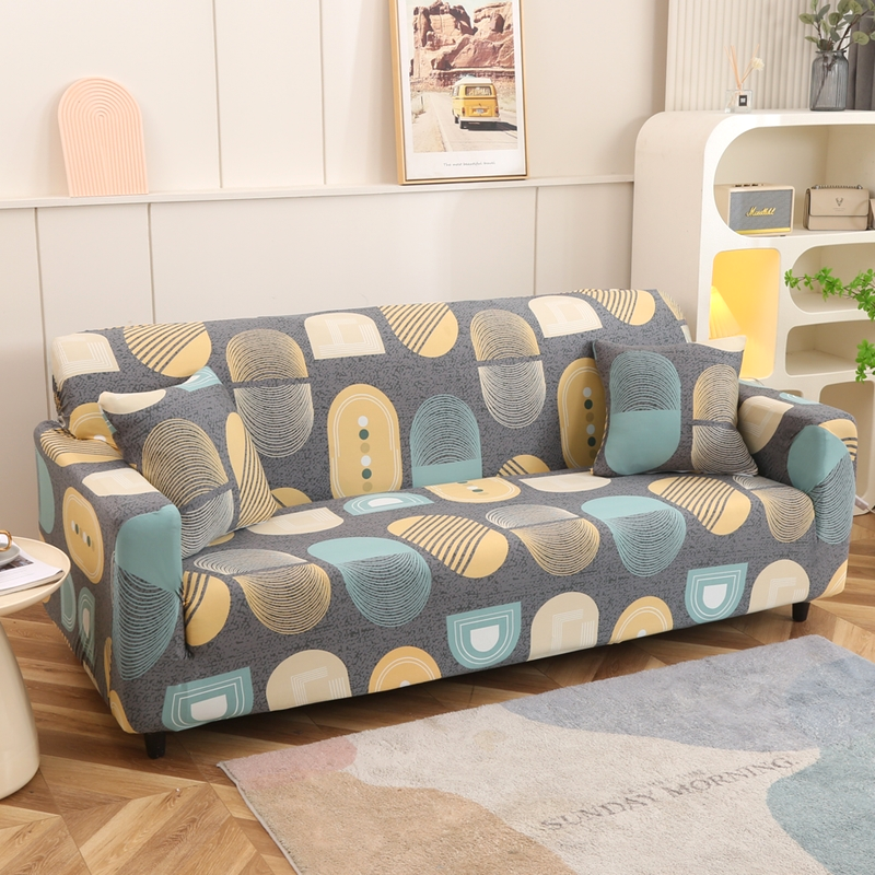 四季通用万能沙发套罩全包一体直排梳化笠垫巾盖布少女老式三人座 - 图0
